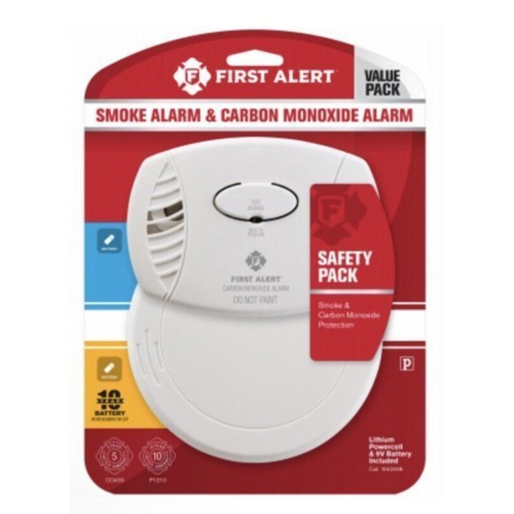 NEW First Alert Battery Electrochemical Smoke Detector Carbon Monoxide Combo - Picture 6 of 6